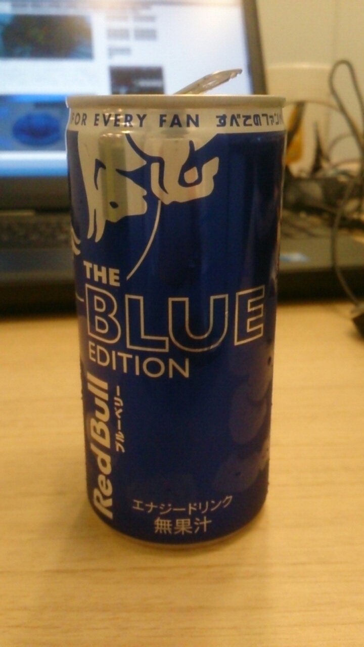Red Bull The Blue Edition Match Note