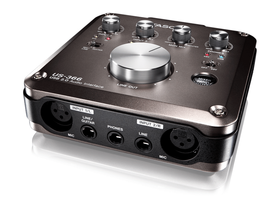 DTM・DAW TASCAM US-366. RODE NT1-A.YAMAHA MSP3 オーディオインターフェースの考察/TASCAM US-366｜Ndot