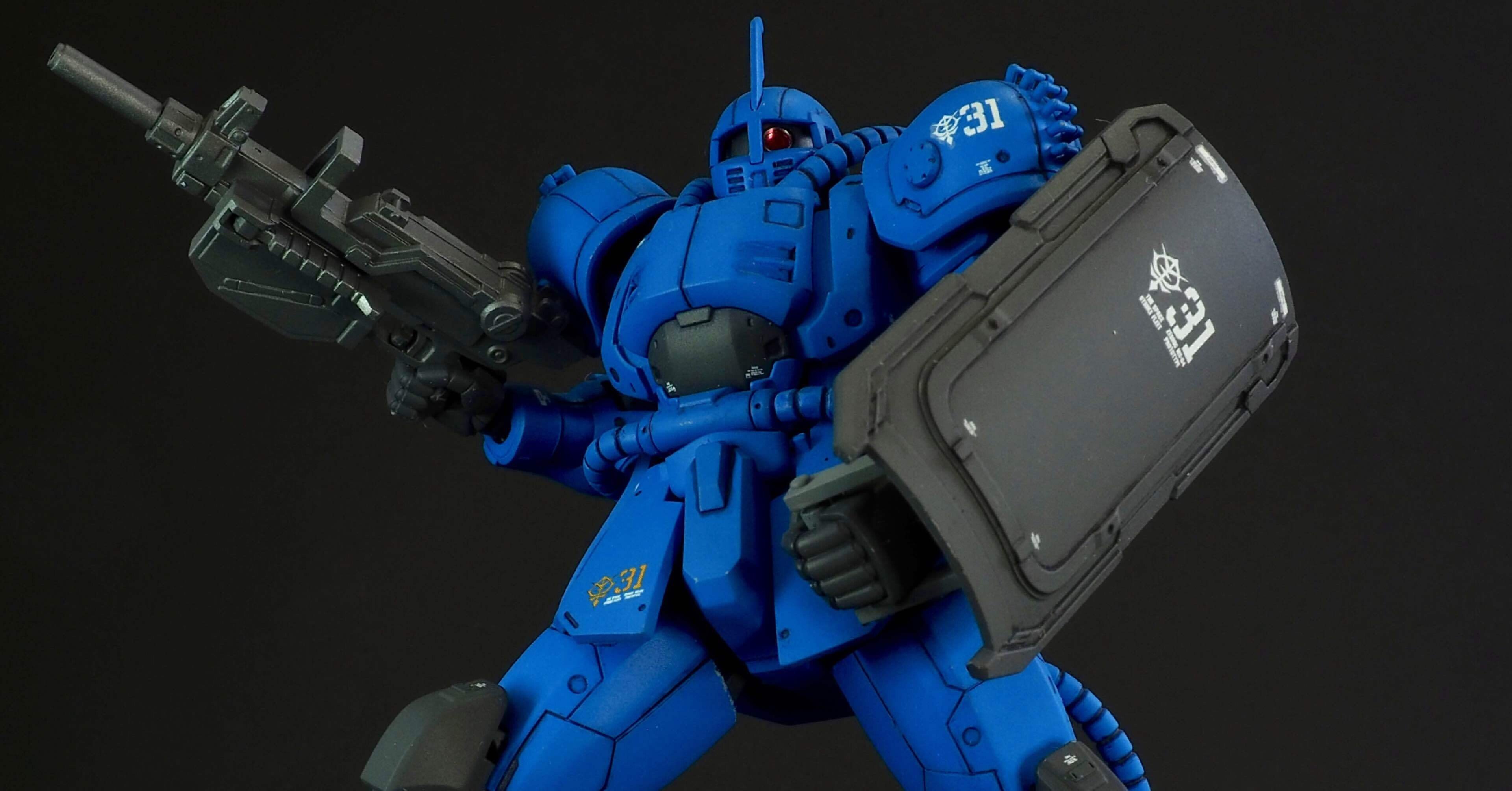 Works01 ブグ 最初のキットはランバ ラルの青いモビルスーツ Reiji Note