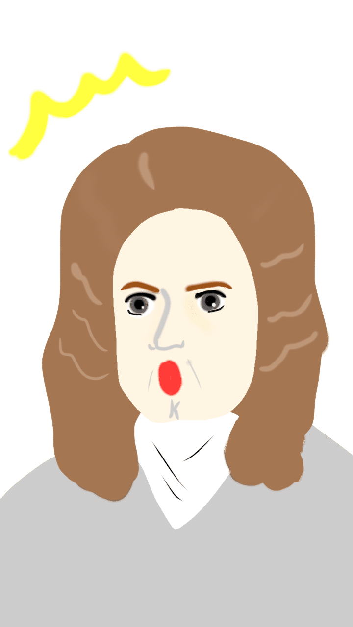 ニュートンはリンゴの木のある庭でなにしてた かんがえル ドリル Note