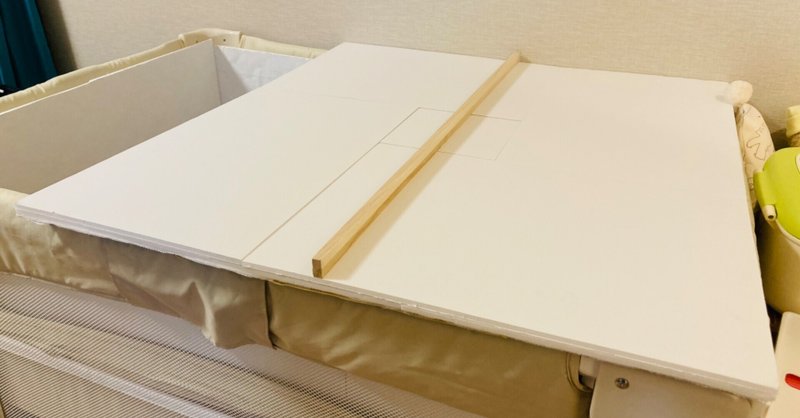 7000円でベビーベッドを防音対策してみる 育休中に色々作ってみる Note