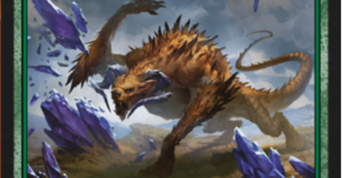 MTGA】チャレンジャーデッキ2021を使ってみた【緑単ストンピィ編