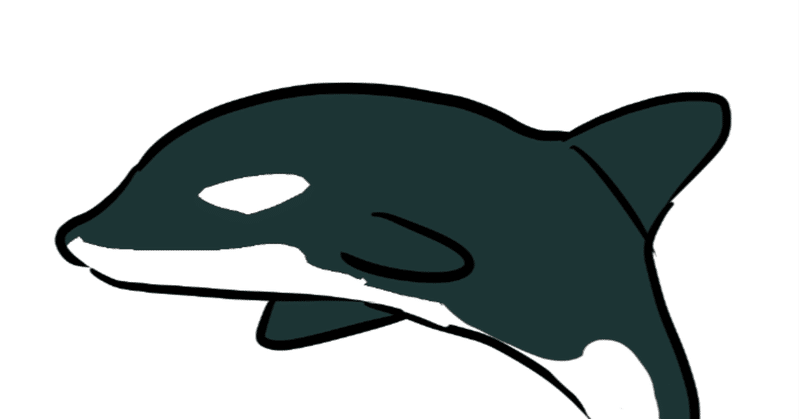 シャチの描き方 Sattou Note