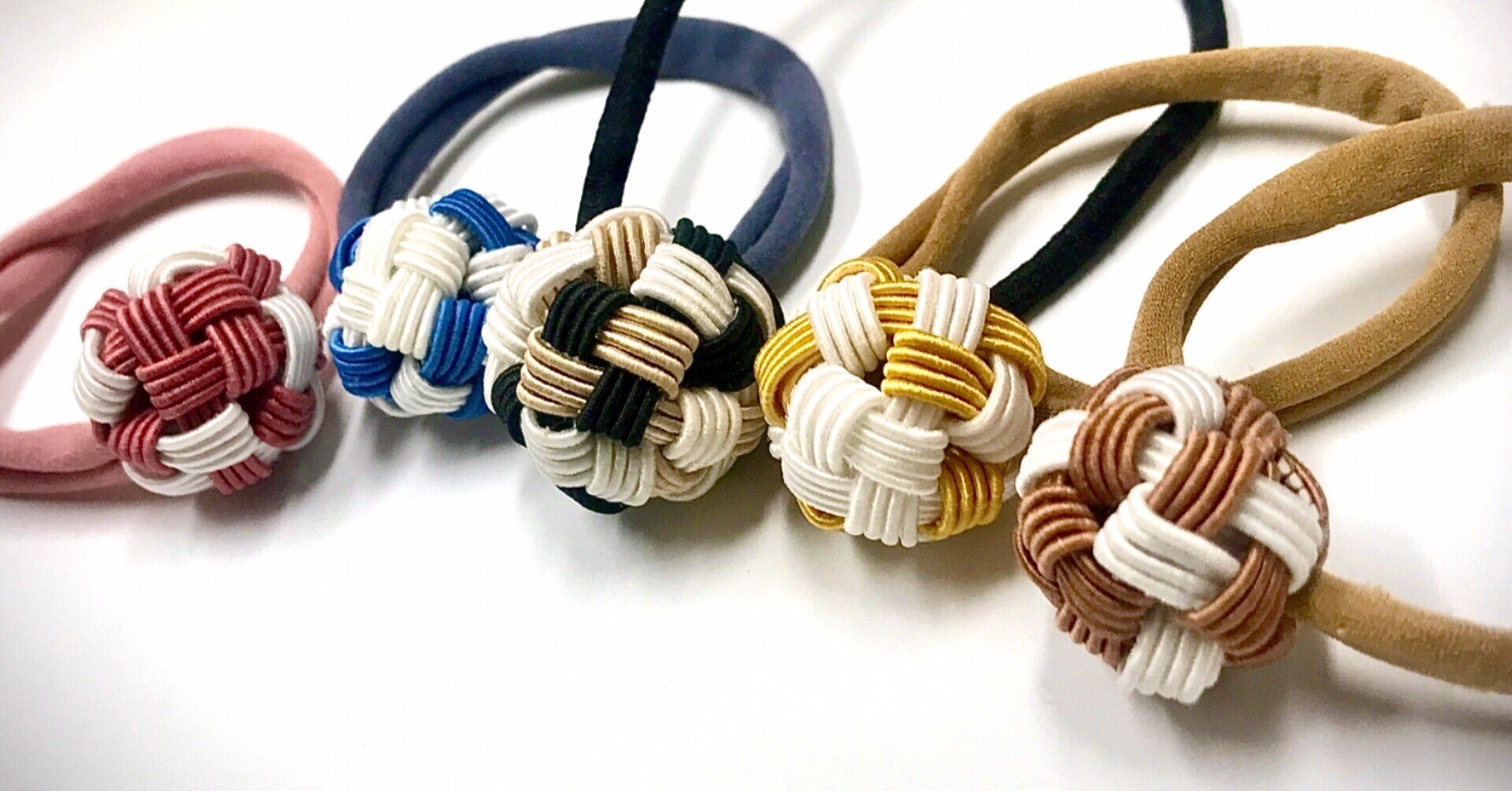 水引 まんまる市松模様 の作り方 Feuille Note 水引 まんまる市松模様 の作り方 Feuille Note