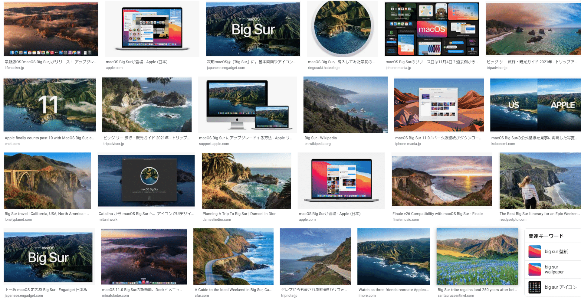 Big Sur アップデートインストール 大山大工 Note