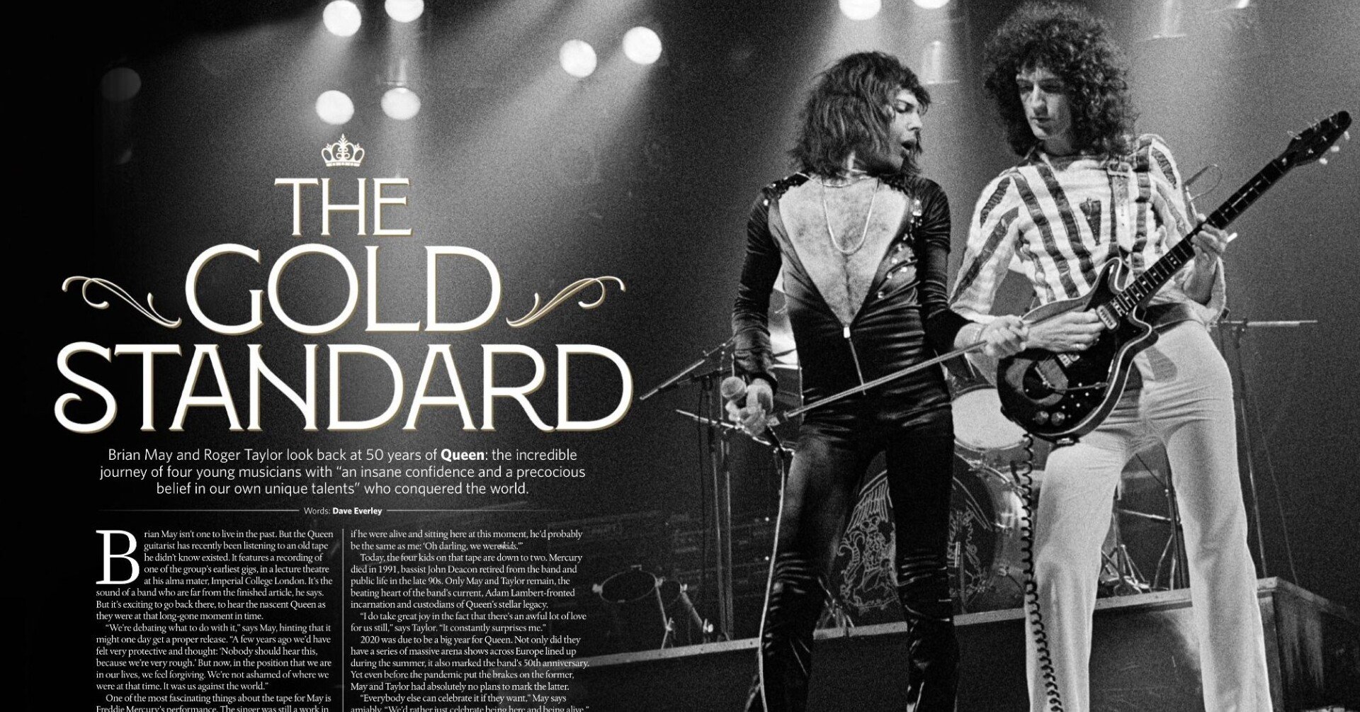 ロジャー ブライアン インタビュー Classic Rock誌21年3月号 ふゆ Note