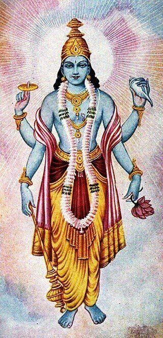 ヴィシュヌ　チャクラム　Bhagavan_Vishnu