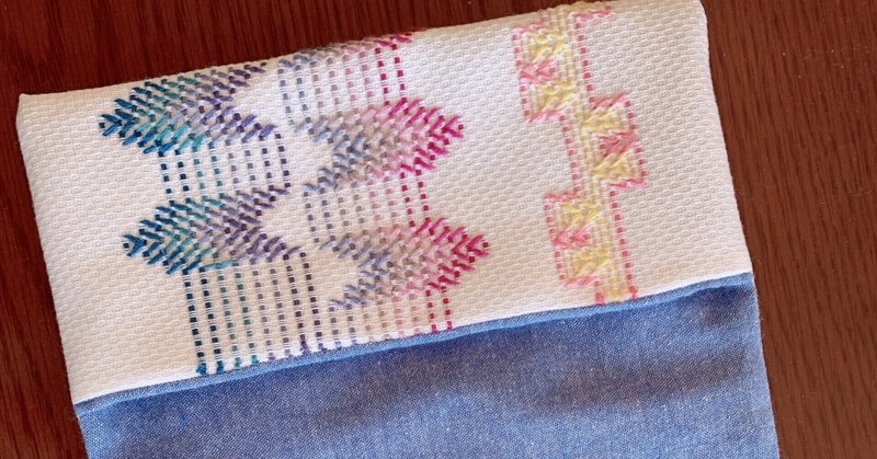 スウェーデン刺繍のブックカバー Cocan を終えて 咲耶 さくらや ハンドメイド作家 Note スウェーデン刺繍のブックカバー Cocan を終えて 咲耶 さくらや ハンドメイド作家 Note