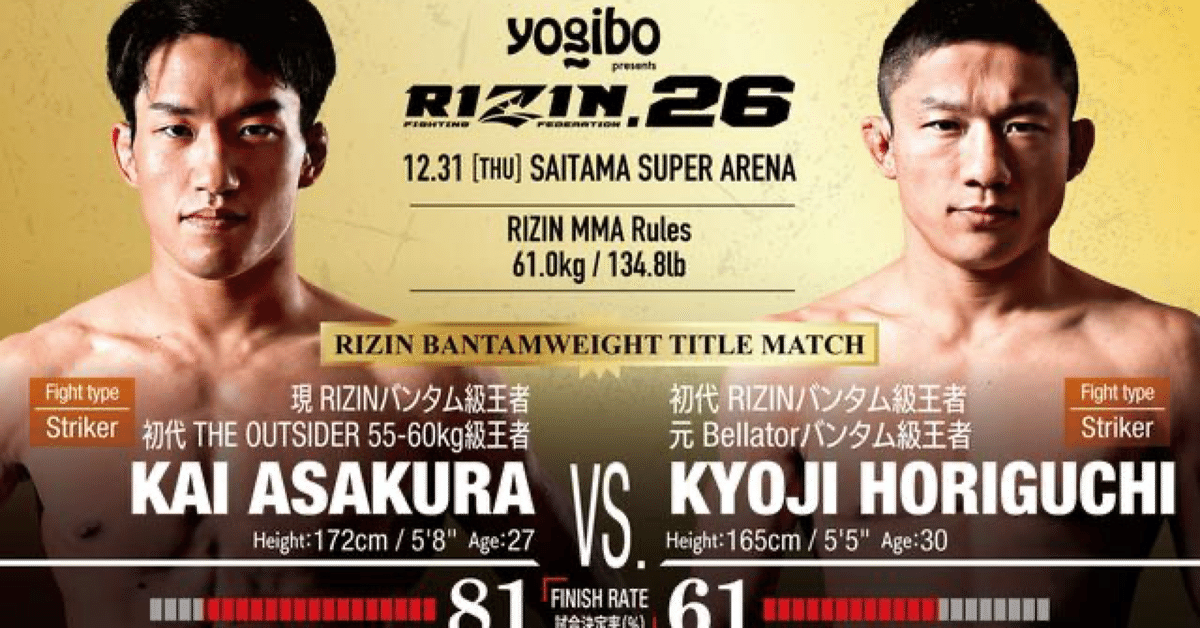 激レア】堀口恭司 UFC RIZIN ポスター フライ級チャンピオン