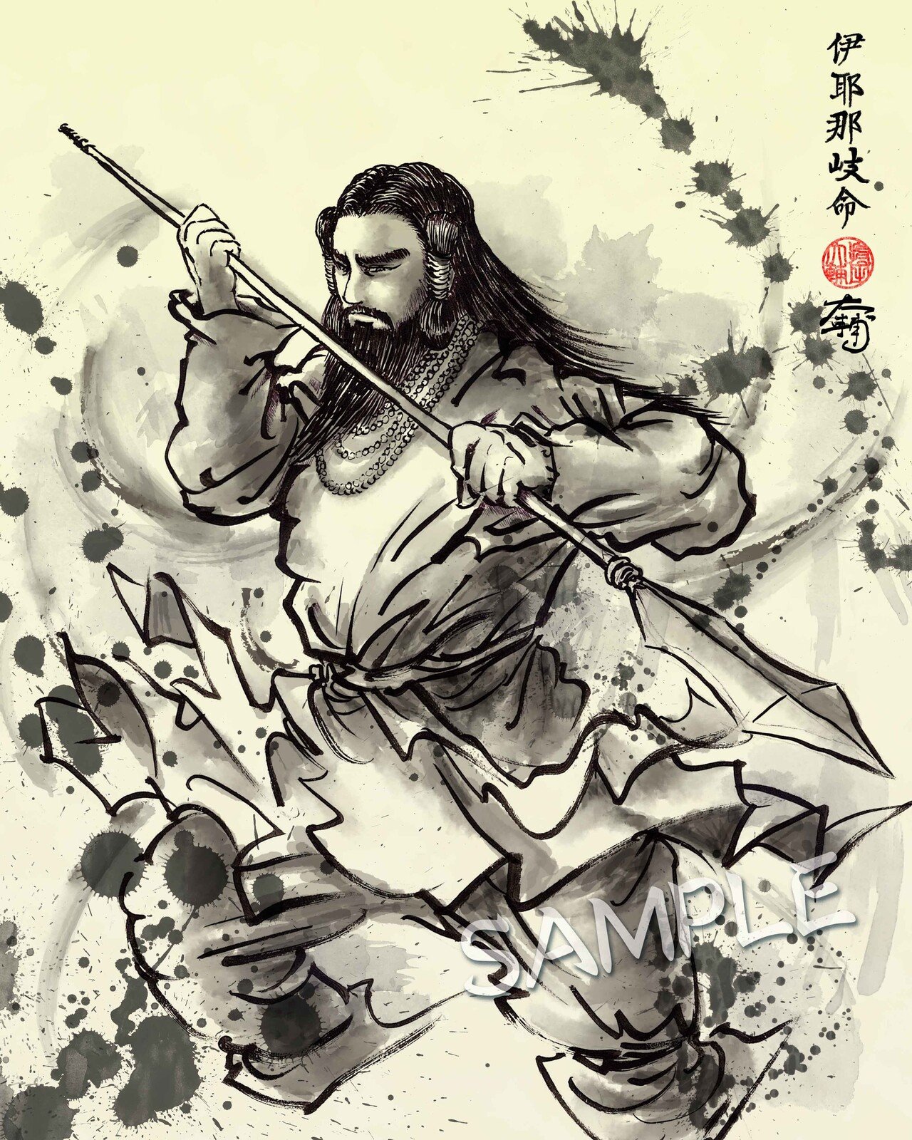 イザナギ/伊邪那岐【夫婦で国土と神々を産み成した創造神】｜持田大輔