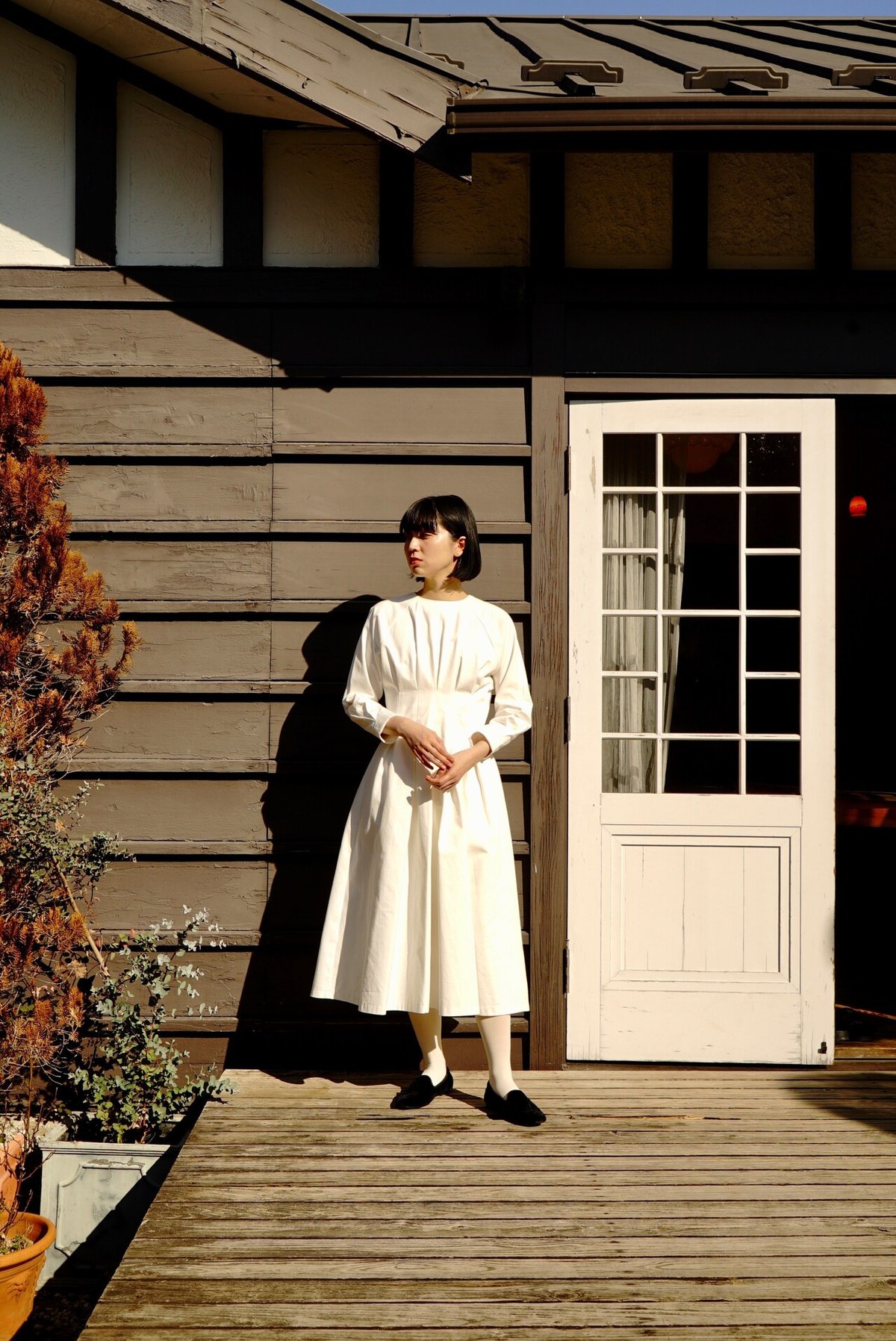 1/17 21:00~販売開始】THE DRESS - waltz - #24 ラグランスリーブ  