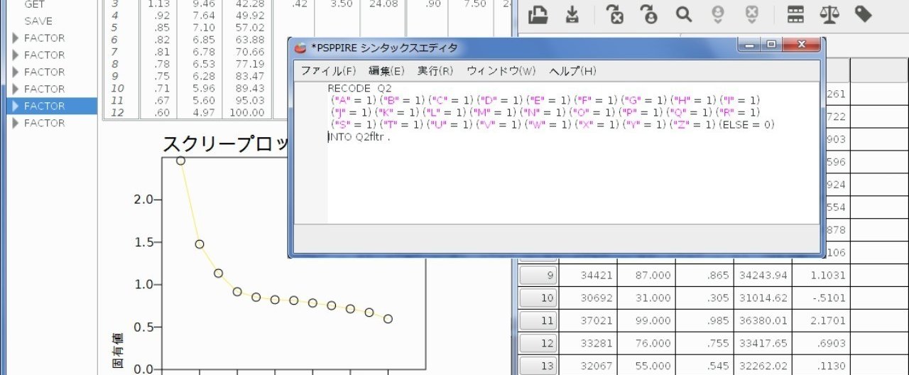 Pspp マン ホイットニーのu検定 川口秀樹 Note