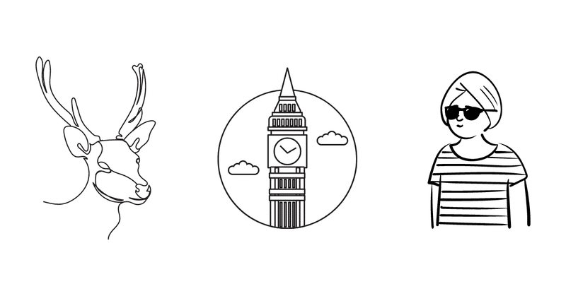 流行りのシンプルな線画を描かない理由 Tiny Design よしくま いろり イラストレーター Note