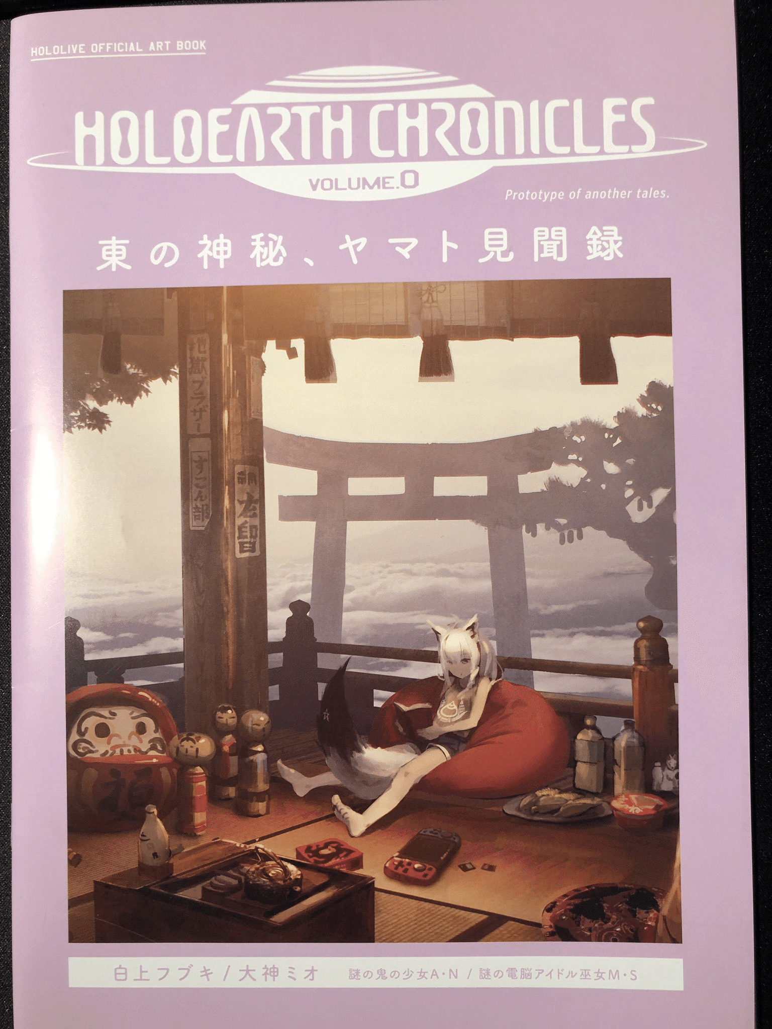 ホロライブオルタナティブ 更地に立った描きかけの看板 ちょっとだけ追記した サメ台風 Note