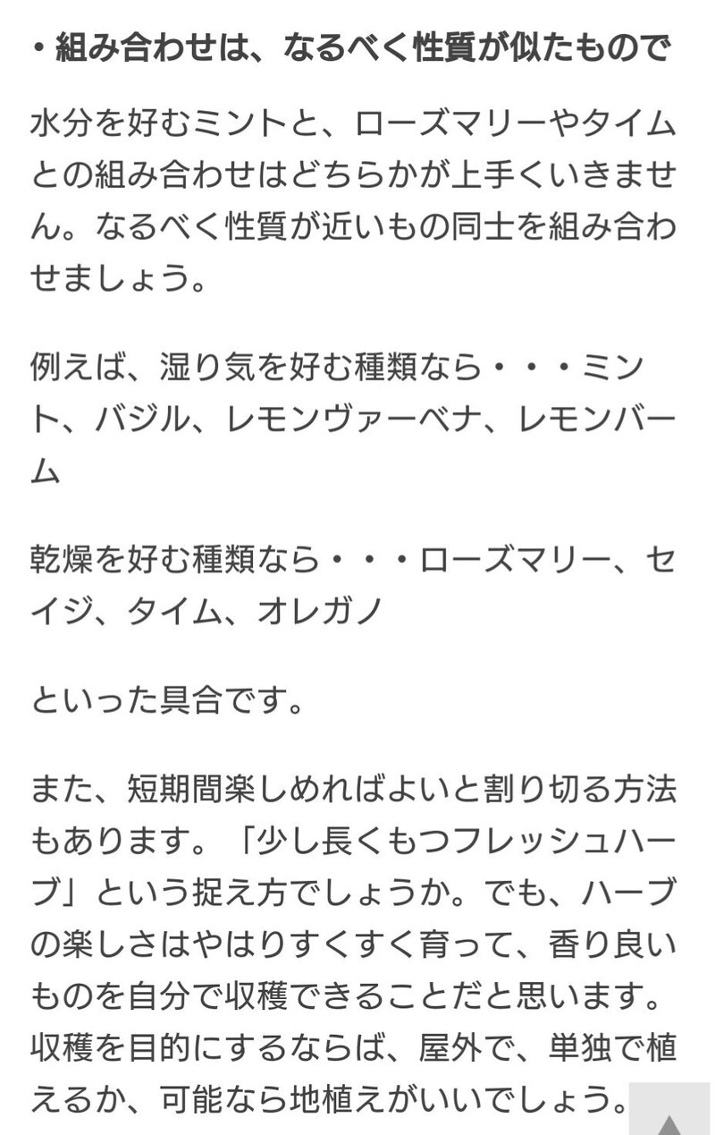 ハーブの寄せ植えについて あなごきょうりゅう Note ハーブの寄せ植えについて あなごきょうりゅう Note
