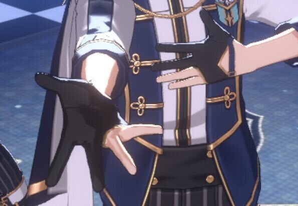 あんスタ Knights 新ユニ衣装 コミラン L 手袋付 訳あり