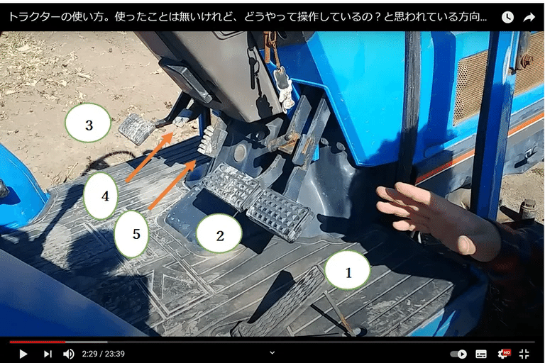 トラクターの使い方説明 井上寅雄農園 井上隆太朗 Note