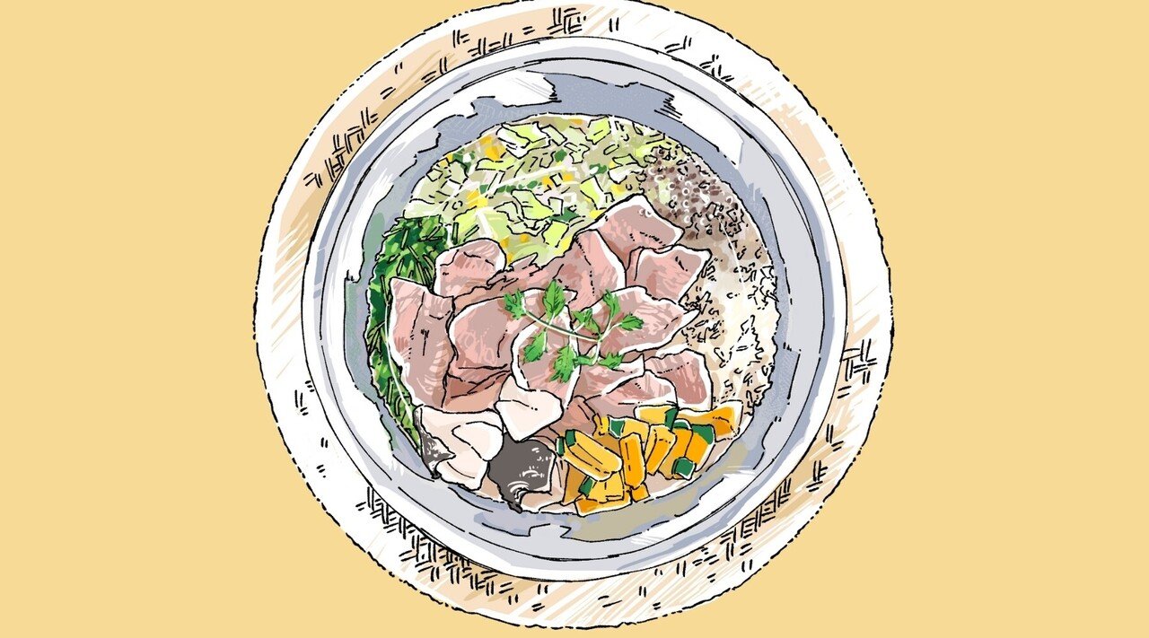 犬ごはんcookbook ラム肉と生姜の温めスープ By宮前真樹 Enkara Note