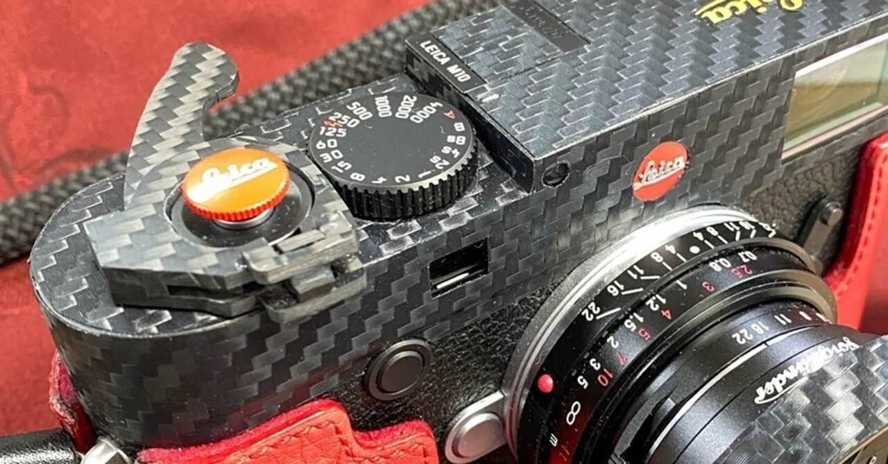 サムレストレバー for LEICA M10 巻き上げレバー風サムレスト II型 たがわ
