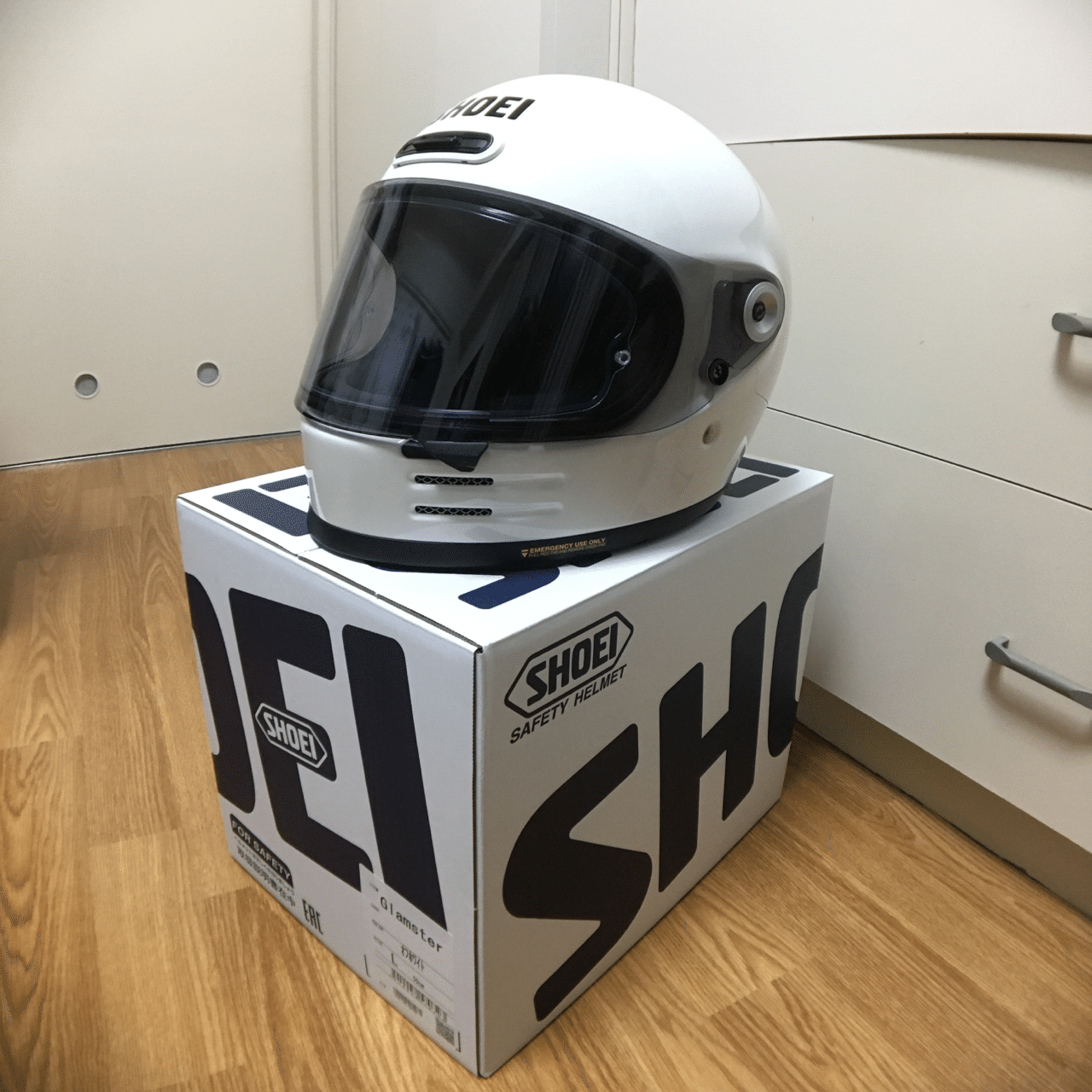 SHOEIギャラリー東京」でグラムスターをゲット！ スモークシールドなど