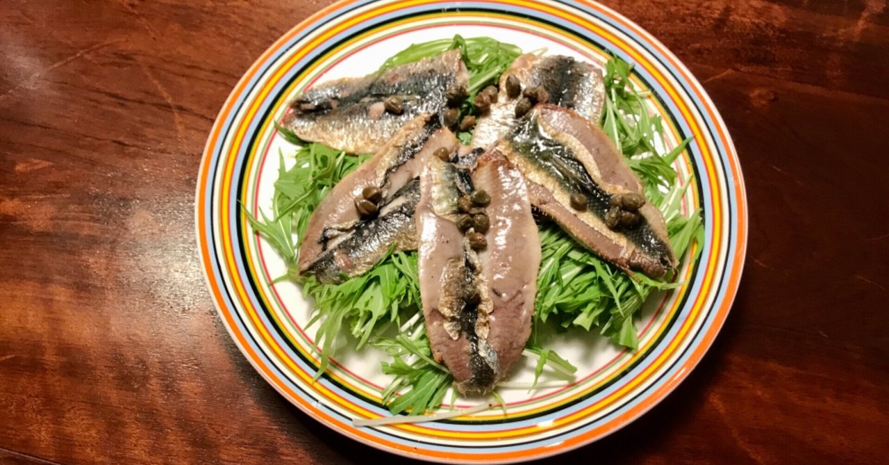 Shuntaro S Kitchen 炙りイワシのカルパッチョ仕立て Shuntaro Note