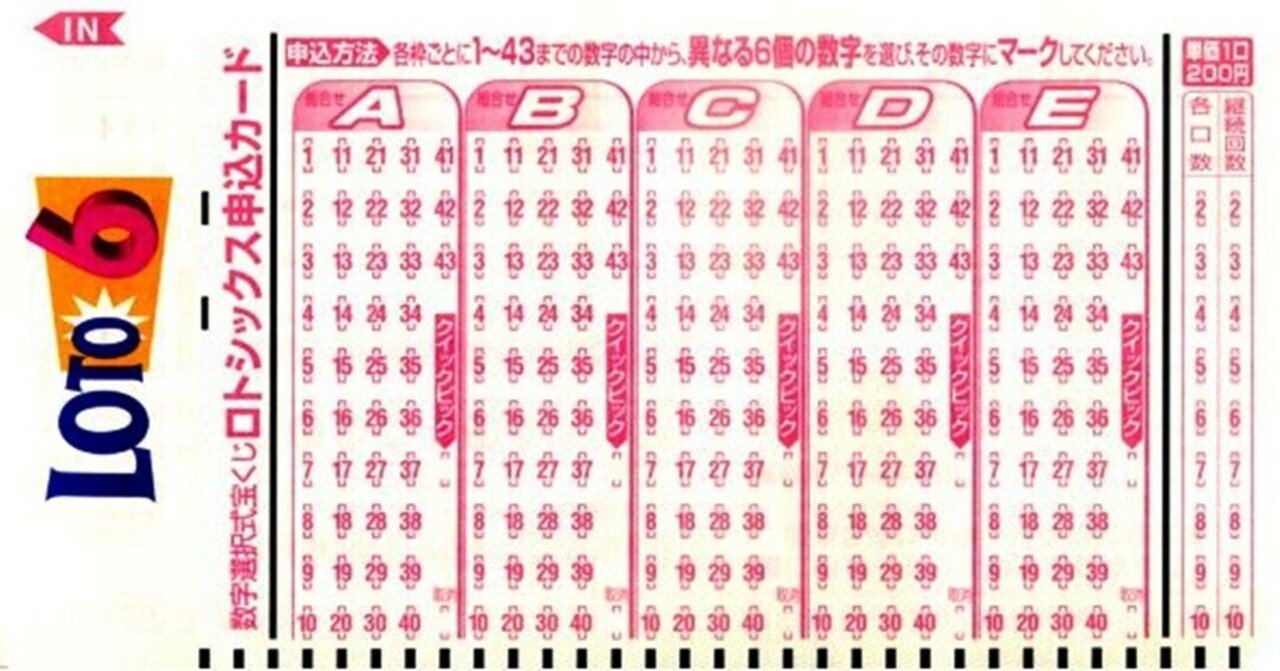 ロト6の予想数字配信 21年2月22日 クレバーセンセーの宝くじnote Note ロト6の予想数字配信 21年2月22日 クレバーセンセーの宝くじnote Note