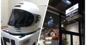 手にとってみた！ SHOEI グラムスター。｜でぃーぷ ☆ パーポー 