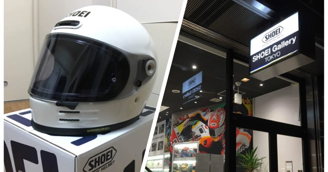 SHOEIギャラリー東京」でグラムスターをゲット！ スモークシールドなど 