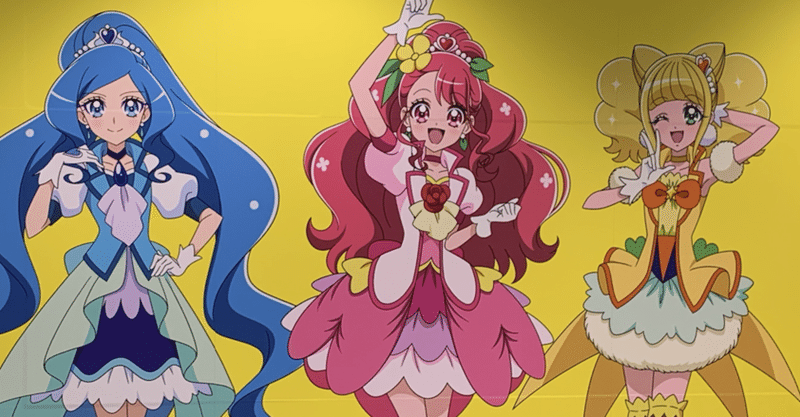 花 水 光 プリキュア3人の変身キャッチコピーが好き 谷川さや花 Note