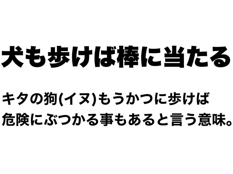犬も歩けば棒に当たる おパヨカルタ パンパカ工務店 Note 犬も歩けば棒に当たる おパヨカルタ パンパカ工務店 Note