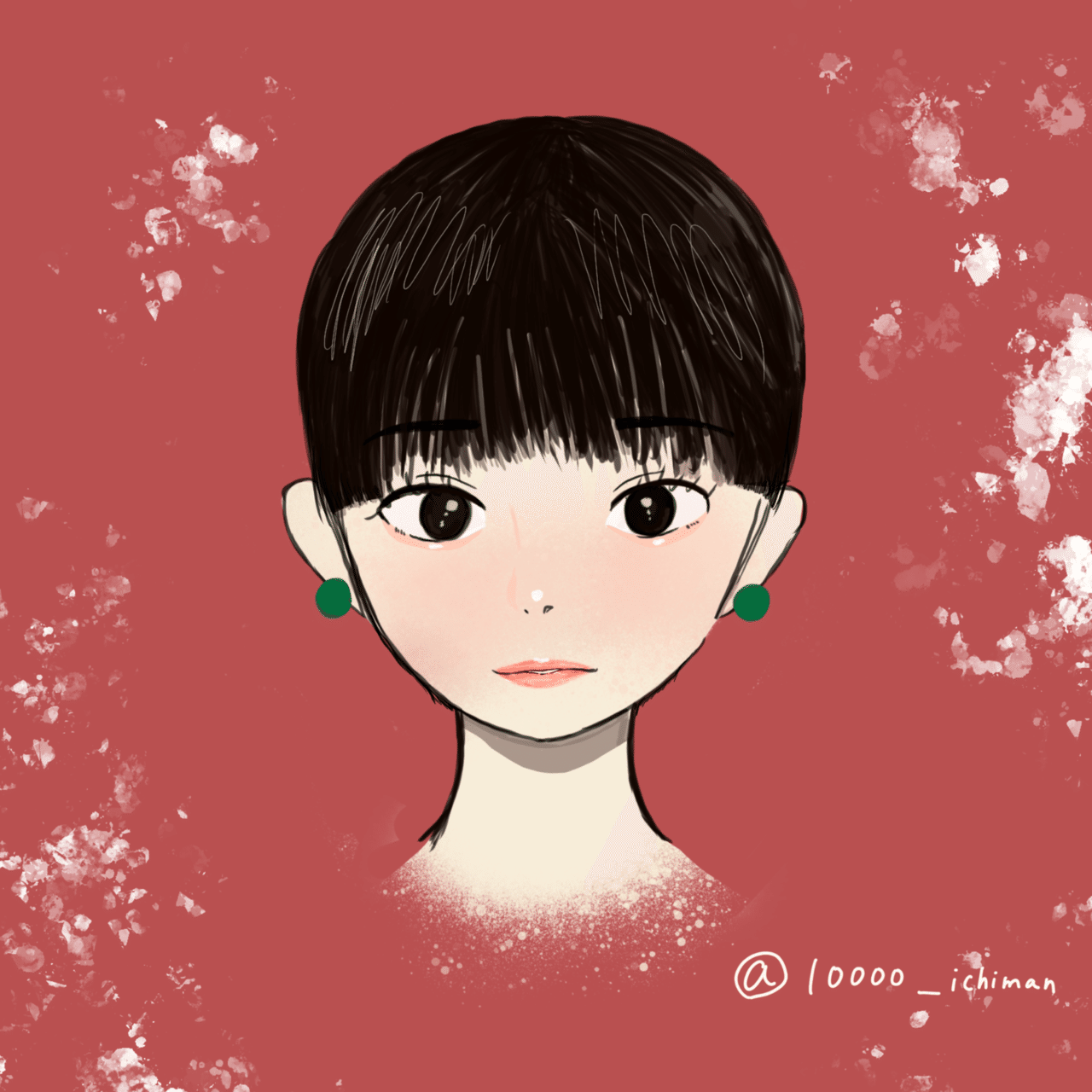 女の子イラスト 1 Note