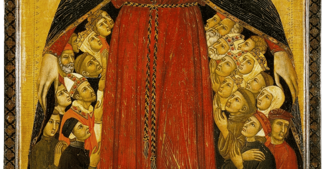 慈悲の聖母 慈悲の聖母》シモーネ・マルティーニ｜チャオ！フィレンツェ Local