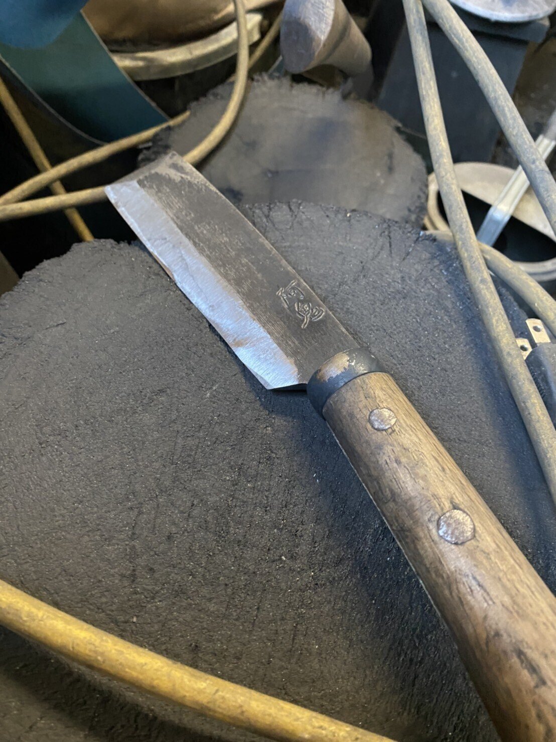 刀鍛冶作成小刀-