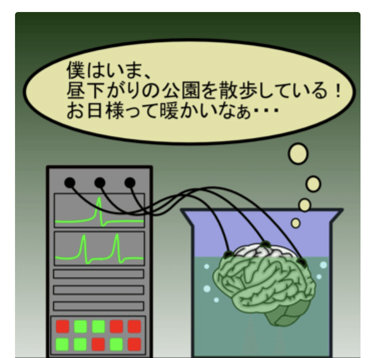 私たちが見てる世界は水槽に浮かんだ脳が作り出してる説 Daisuke Note