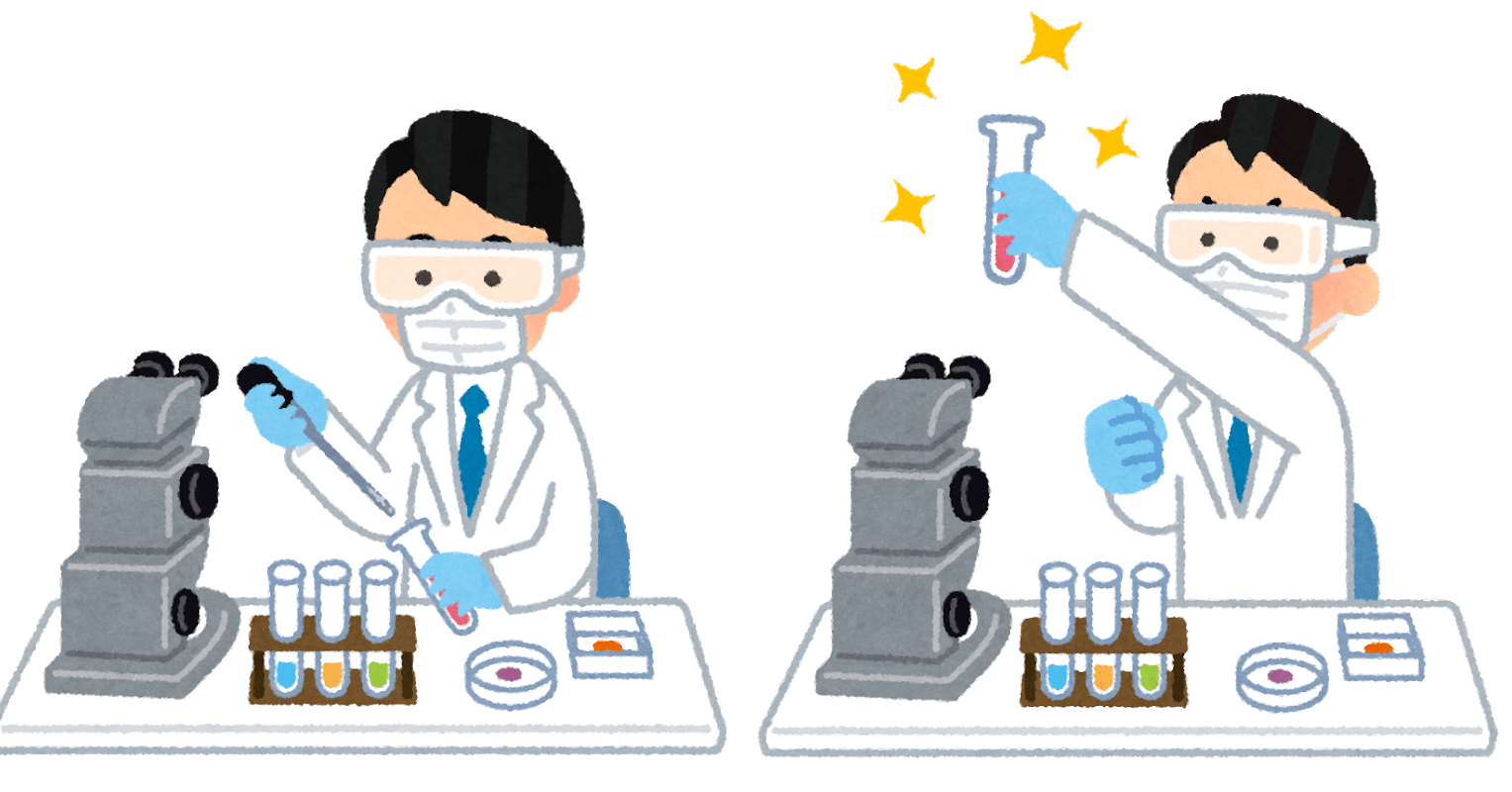 年前に毎日を捧げた化学実験の話 この話わかりますか 中目黒土産店 Note