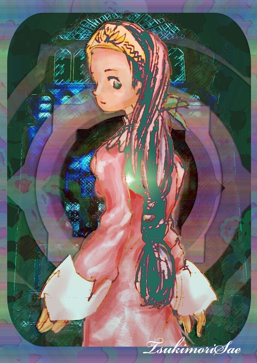 アナログ絵とcg背景の合成 過去のイラスト2 月森冴 Note アナログ絵とcg背景の合成 過去のイラスト2 月森冴 Note