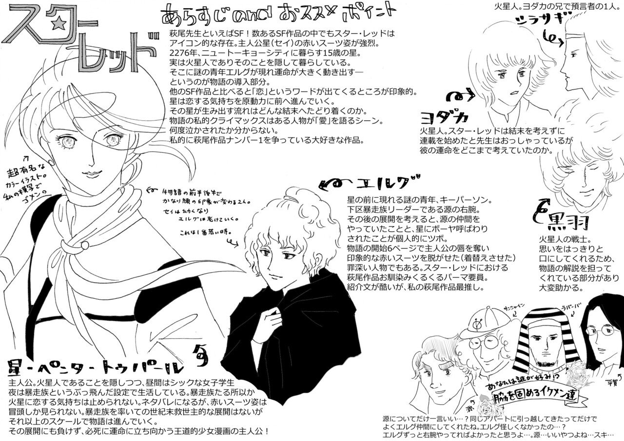 萩尾望都おススメ作品 スター レッド 多々 Note 萩尾望都おススメ作品 スター レッド 多々 Note