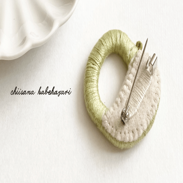 ちいさなかべかざりの裏処理のすすめ｜ちいさなかべかざり