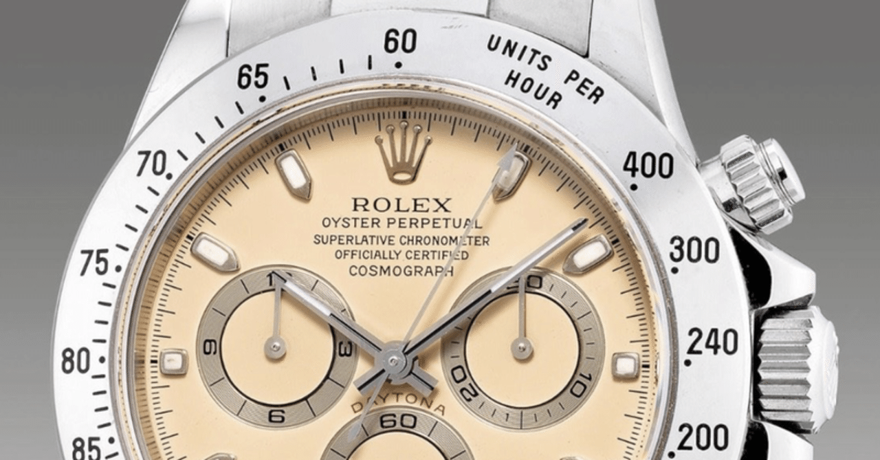 1.始動／ロレックスデイトナ アイボリーダイヤル化プロジェクト｜Ref
