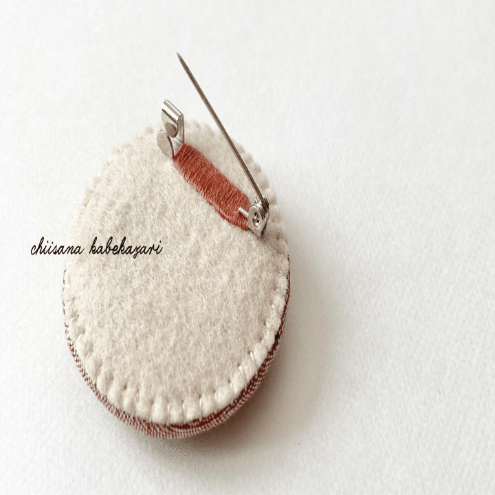 ちいさなかべかざりの裏処理のすすめ｜ちいさなかべかざり