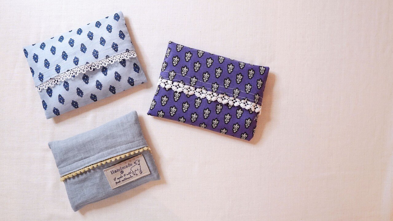 一枚布で簡単 ティッシュケースの作り方 Feelmade Note 一枚布で簡単 ティッシュケースの作り方 Feelmade Note