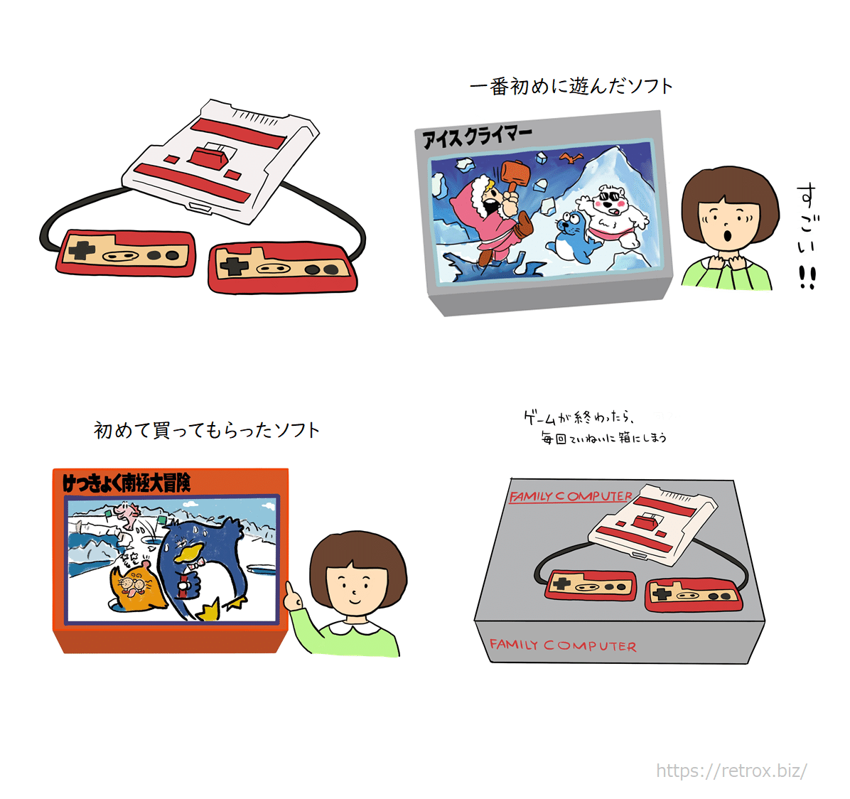 懐かしい任天堂ファミリーコンピューターの思い出｜トロッコ
