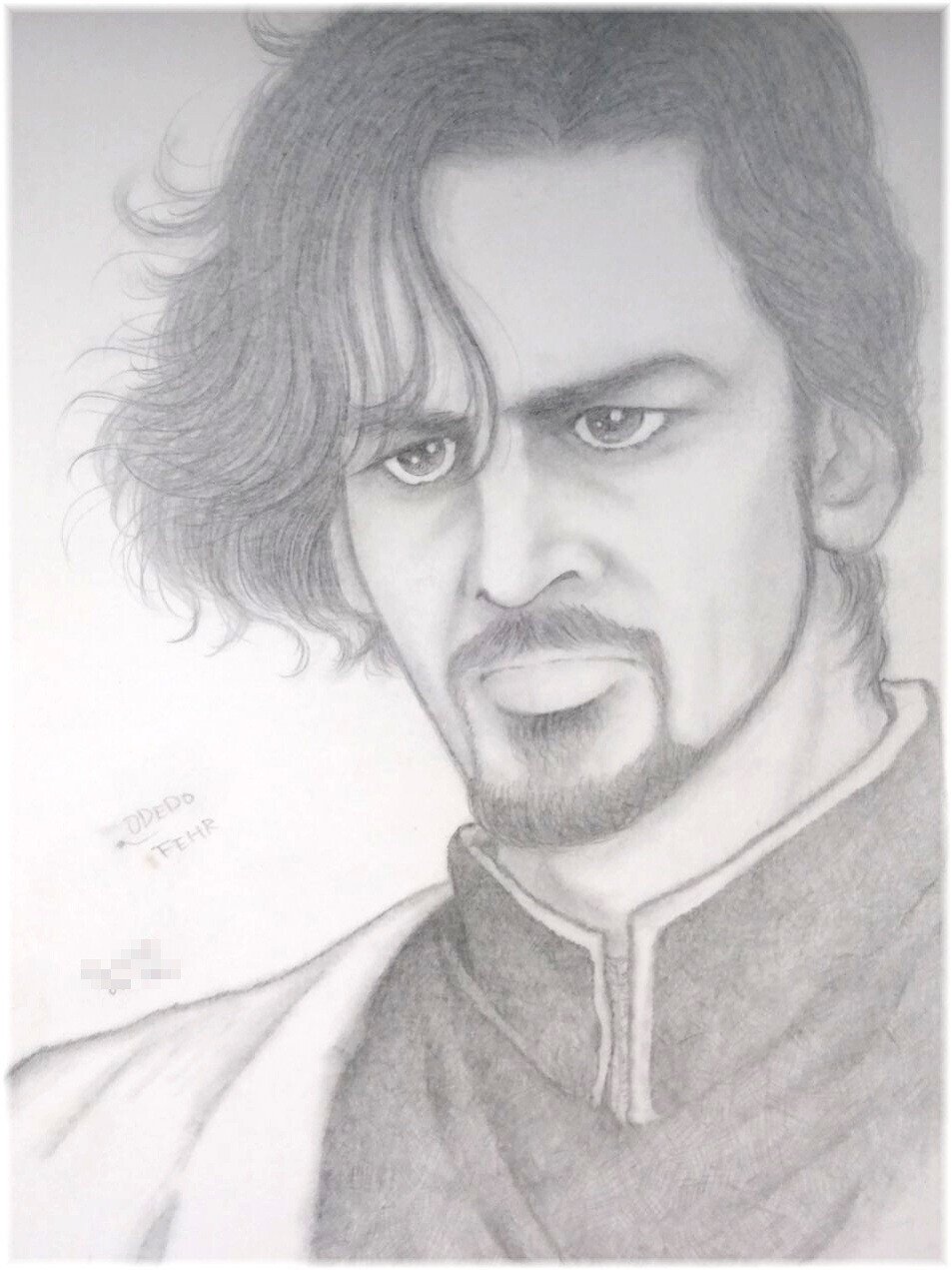 どりさんが描いたオデッド フェール Oded Fehr 氏のスケッチ Haword S Words Note どりさんが描いたオデッド フェール Oded Fehr 氏のスケッチ Haword S Words Note