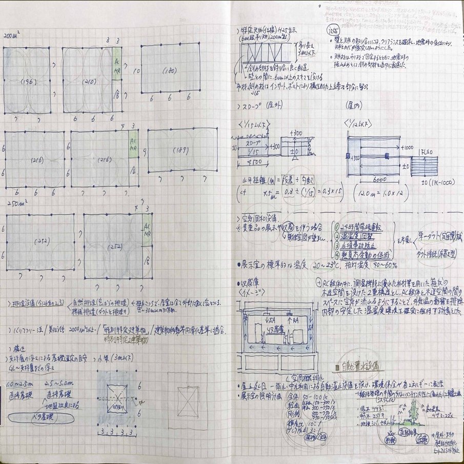 一級建築士 製図試験 合格者のエスキスノートまとめ｜けんちくエスキス