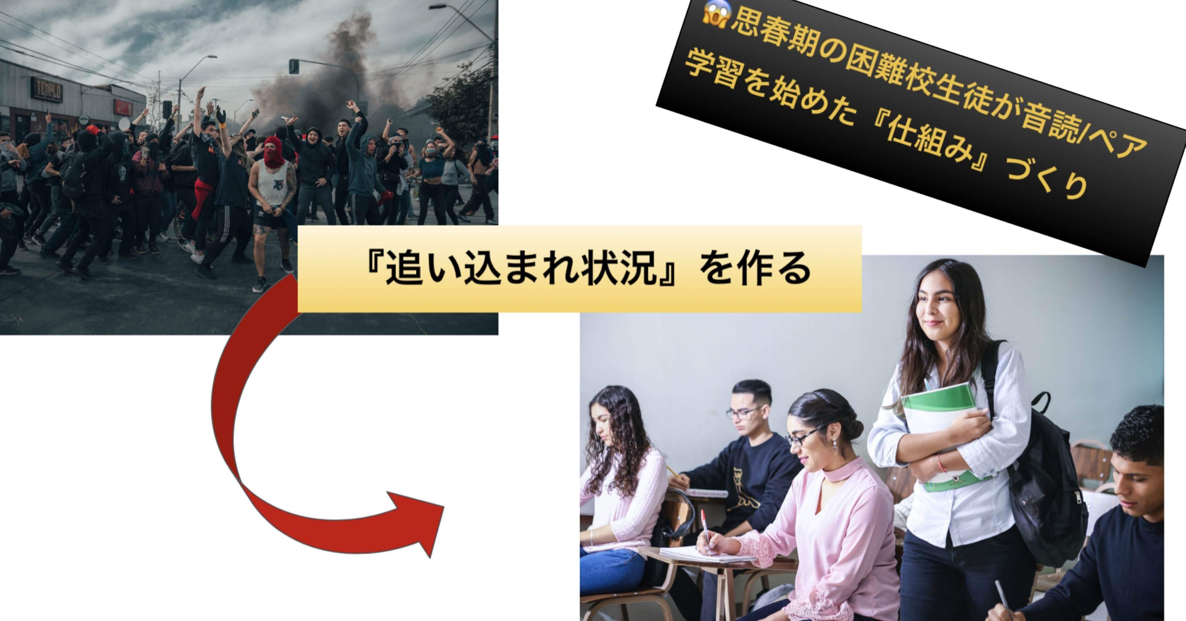 人はなぜ怠けるのか 思春期の困難校生徒が音読 ペア学習を始めた 仕組み づくり 正循環の 追い込まれ状況 を作る M Z Life Note