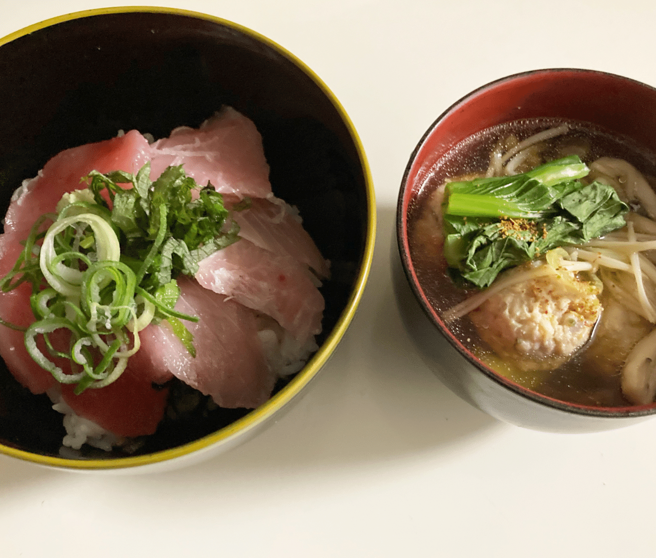 簡単まぐろ丼と手抜き鶏団子スープ 簡単手抜きだけどうまうま Kondo The Bookmarcs Note 簡単まぐろ丼と手抜き鶏団子スープ 簡単手抜きだけどうまうま Kondo The Bookmarcs Note