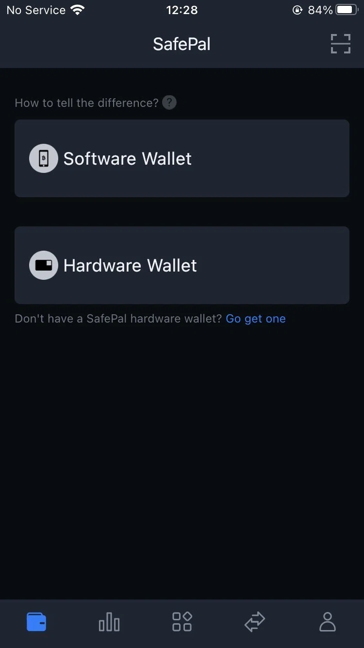 I tried using the cryptocurrency wallet 'SafePal Wallet' and it's easy ...
