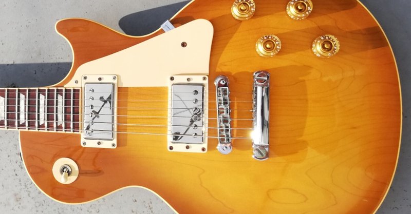 ギブソンのレスポールは重い Greeny Note