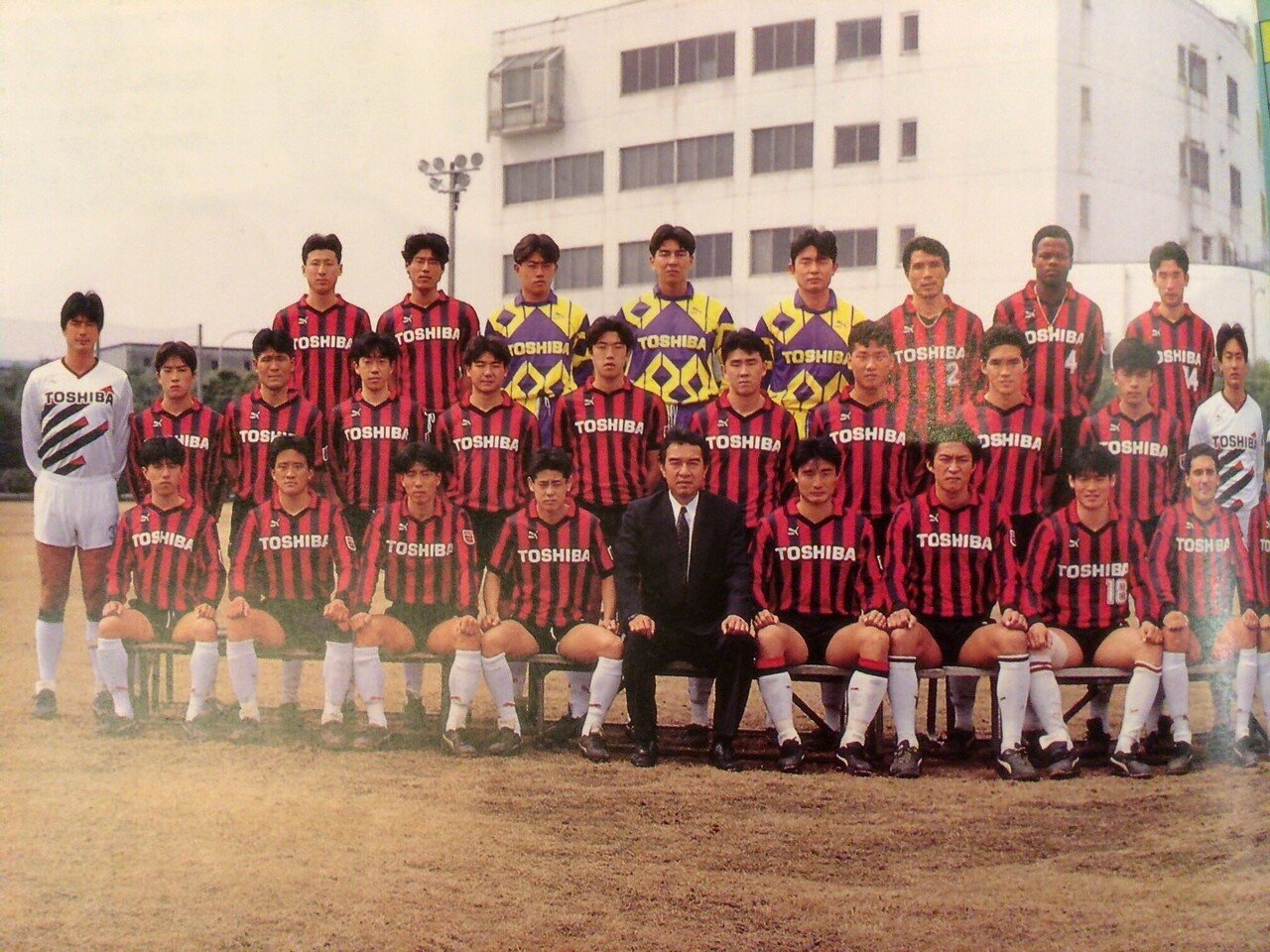 北海道　コンサドーレ札幌　プーマ　94年　東芝　選手用ユニフォーム 送料無料 1991-1994年 東芝サッカー部 選手用 PUMA 日本製 検