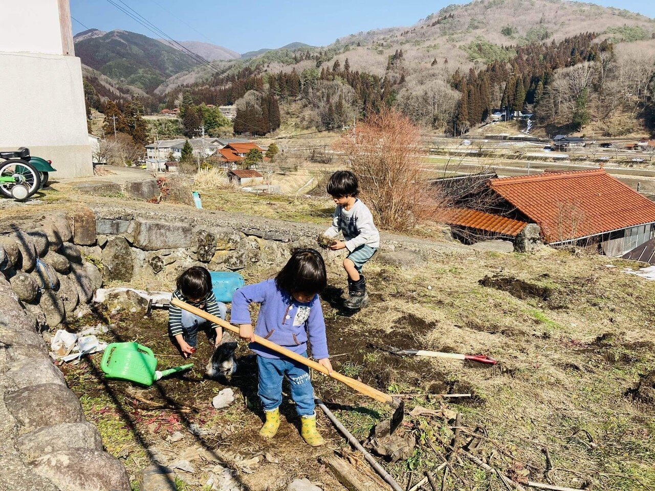 待ち遠しい春と 名残惜しい冬の狭間で 大遊びの一日 Yumi Note